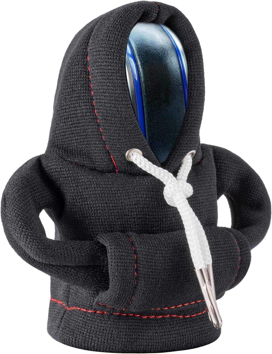 Gear Shift Hoodie, Universal Car Shift Knob Cover, Mini Hoodie for Cute Automotive Interior Gadget, Halloween Car Accessory Decoration