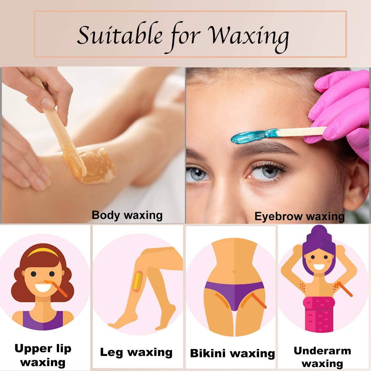 200 Pcs Wooden Craft Sticks, Popsicle Stick, Arts and Crafts, Best for DIY Games Making, Building Designs or Kids Education, 4.5 Inch Long (Wood Colour, 4.5 Inches) image number 6