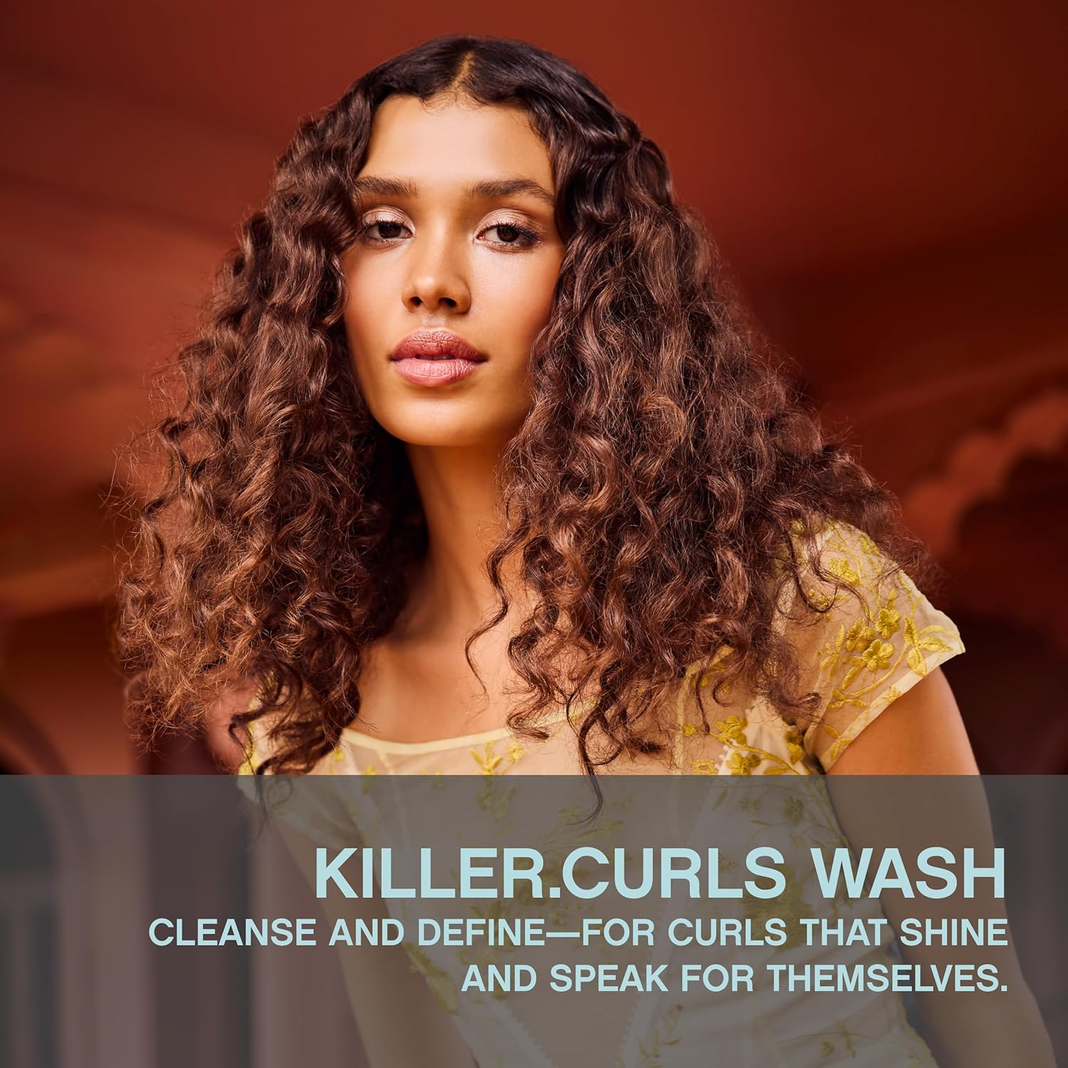 KEVIN.MURPHY KILLER.CURLS WASH Curly Hair Shampoo - for Curly & Permed Hair/Frizz & Dryness - Curl Defining, Moisturising, Sulphate Free Formula with Oat Milk & Soybean Oil - 250 Ml image number 1