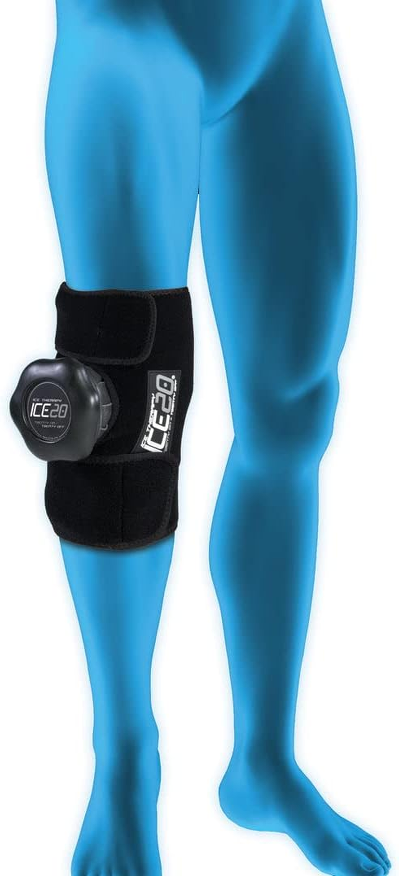 Bownet ICE20 Single Knee Ice Compression Wrap image number 3
