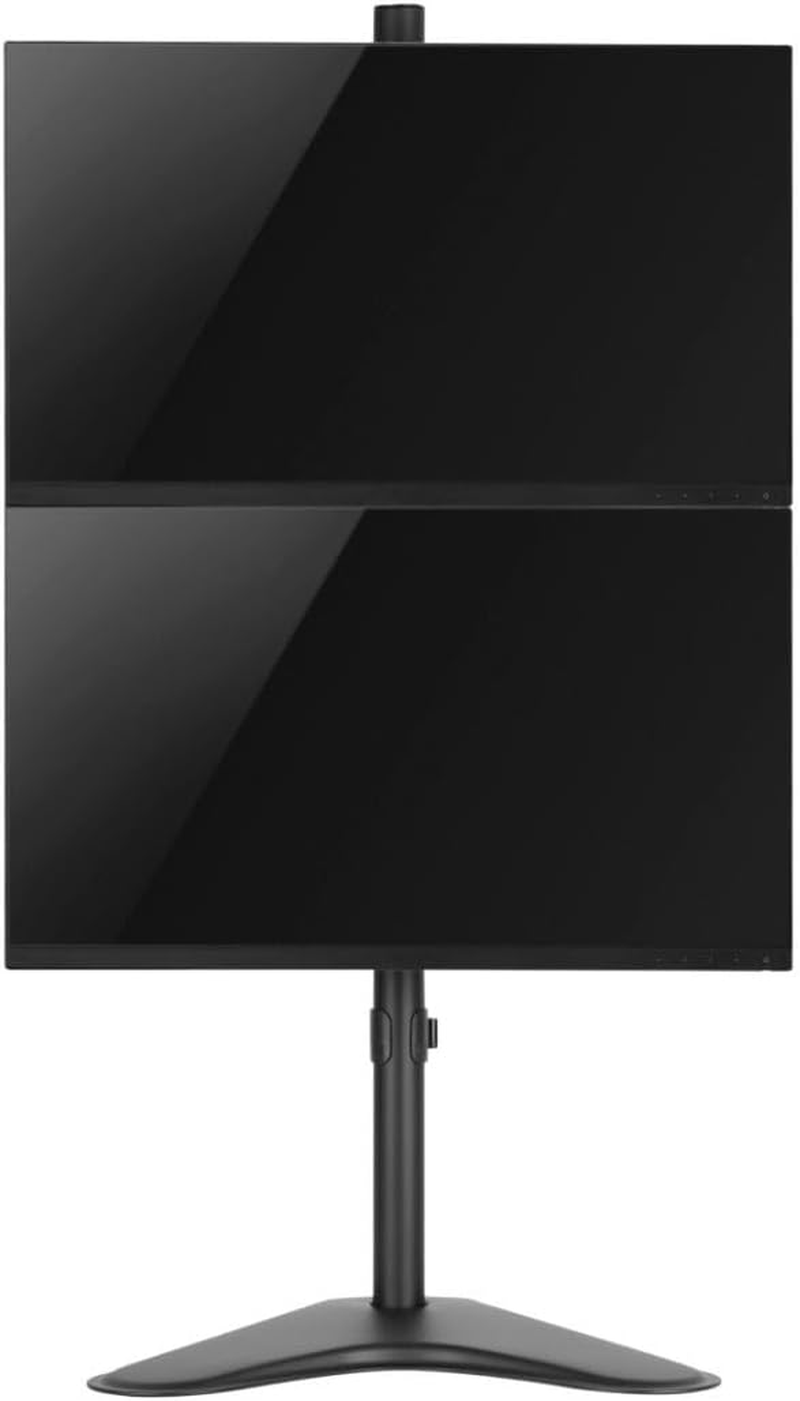 Brateck LDT12-T02V Dual Screens Economical Double Joint Articulating Steel Monitor Stand Fit Most 13 - 32 Inch Monitors up to 8Kg per Screen VESA 75X75/100X100 image number 5