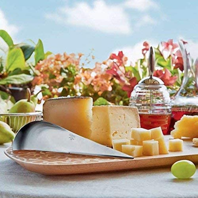 Alessi Antechinus Cheese Knife in Steel Aisi 420 Mirror Polished, Silver image number 2