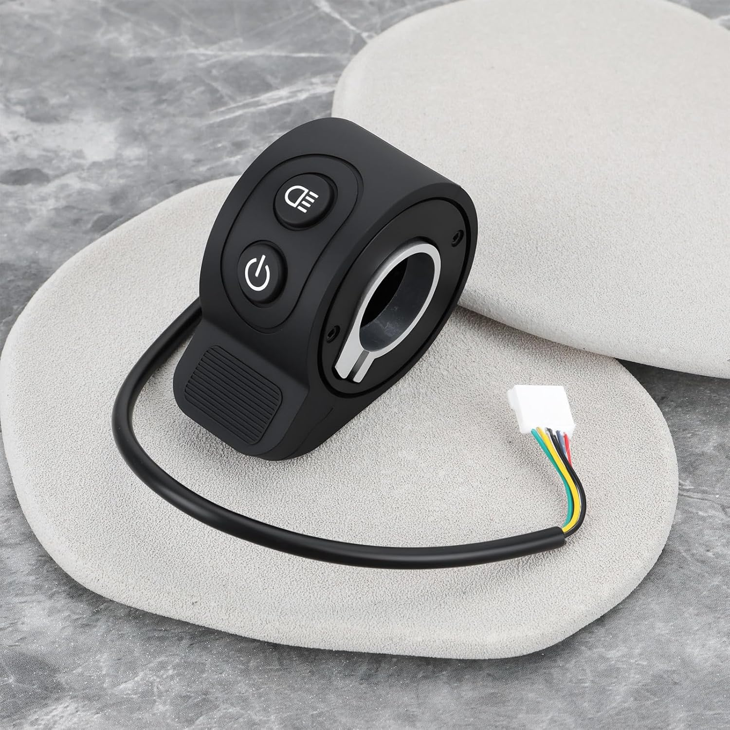 OTOTEC 1PC Thumb Throttle of E-Scooter 5V Compatible with HX X6 X7 and X8 Electric Scooters image number 1