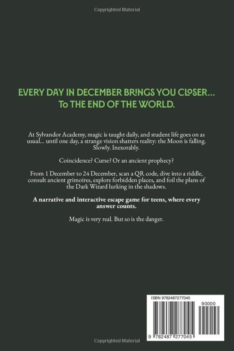 The Escape Room Advent Calendar for Teens: 24 Days of Magic & Mystery Puzzles for Teenagers 12-16 to Solve with Your Smartphone (Book+App) image number 1