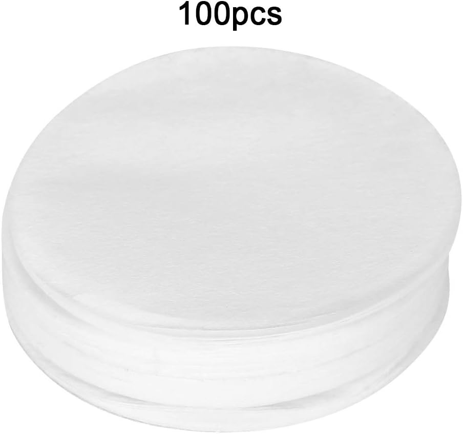 Paper Coffee Filters,100Pcs 60Mm/68Mm per Set Coffee Filter Paper,Replacement Filter,Classic Coffee Filters for Coffee Pot/Mocha Pot(6# 60Mm)