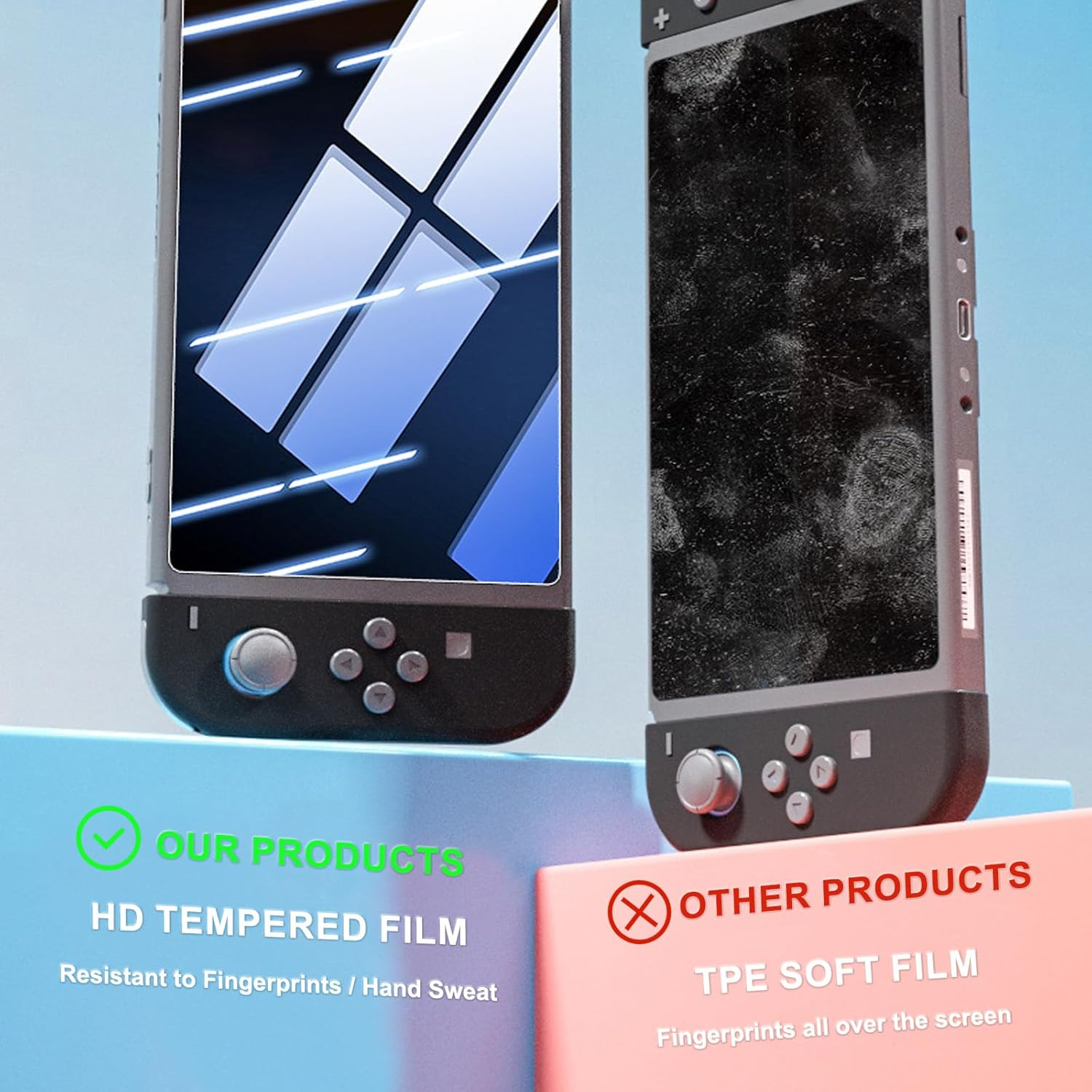 Screen Protector Glass for Nintendo Switch 2 2025 with [Alignment Frame], Premium Tempered Glass（2 Pack） image number 2