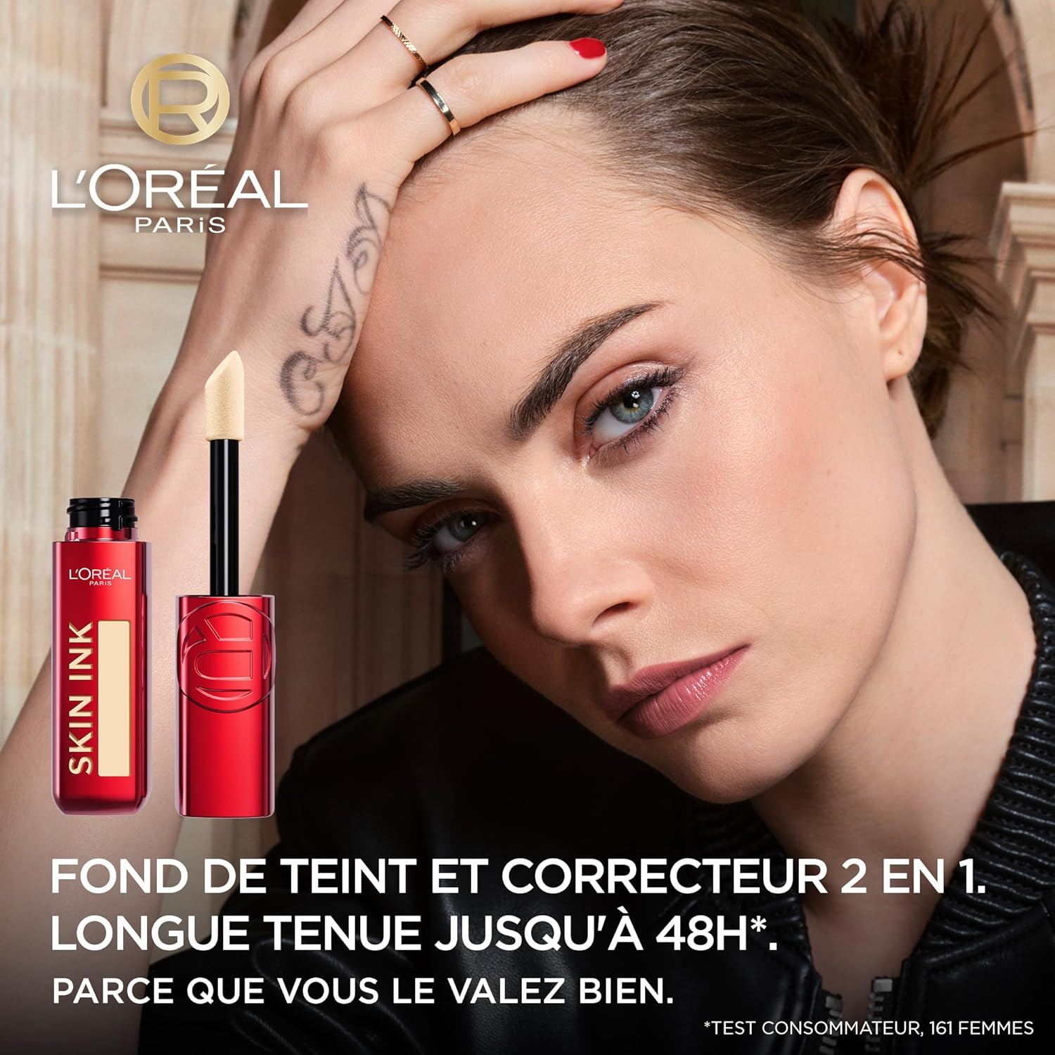 L'Or&eacute;al Paris Infallible Skin Ink 2-In-1 Foundation Concealer 15 Ml, Medium Warm 260​ - Light Neutral 15​ image number 6
