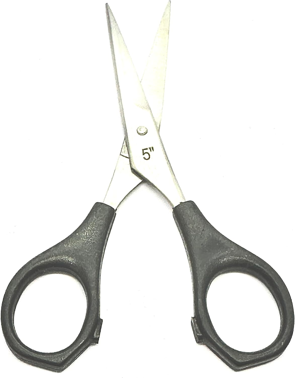 JOYA Barber Scissors 5" Lightweight and Ergonomic Professional Scissors with Black Plastic Rings - Ideal for Students and Hairdressers, Beginners and Academies image number 2
