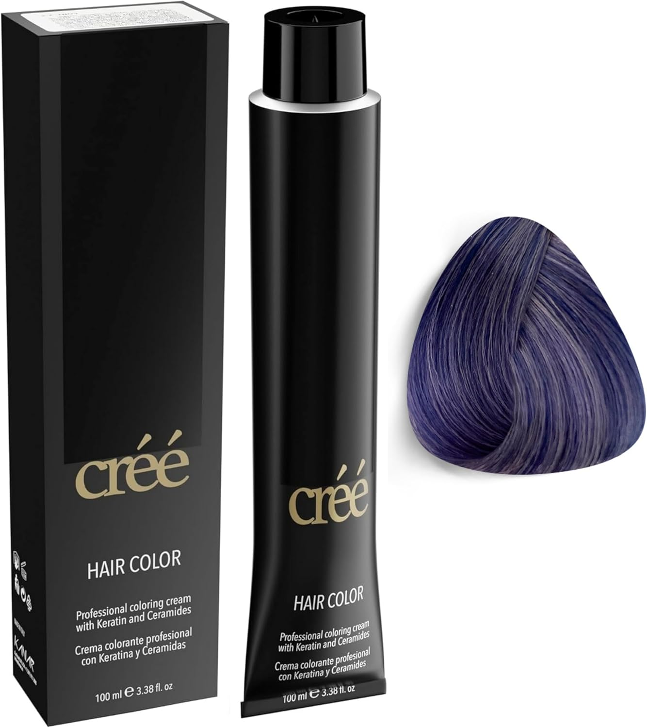 Cree Professional Permanent Hair Color, 100Ml - 3.4 Fl.Oz. (8 Pastel Rose 8-Pastel Rose)