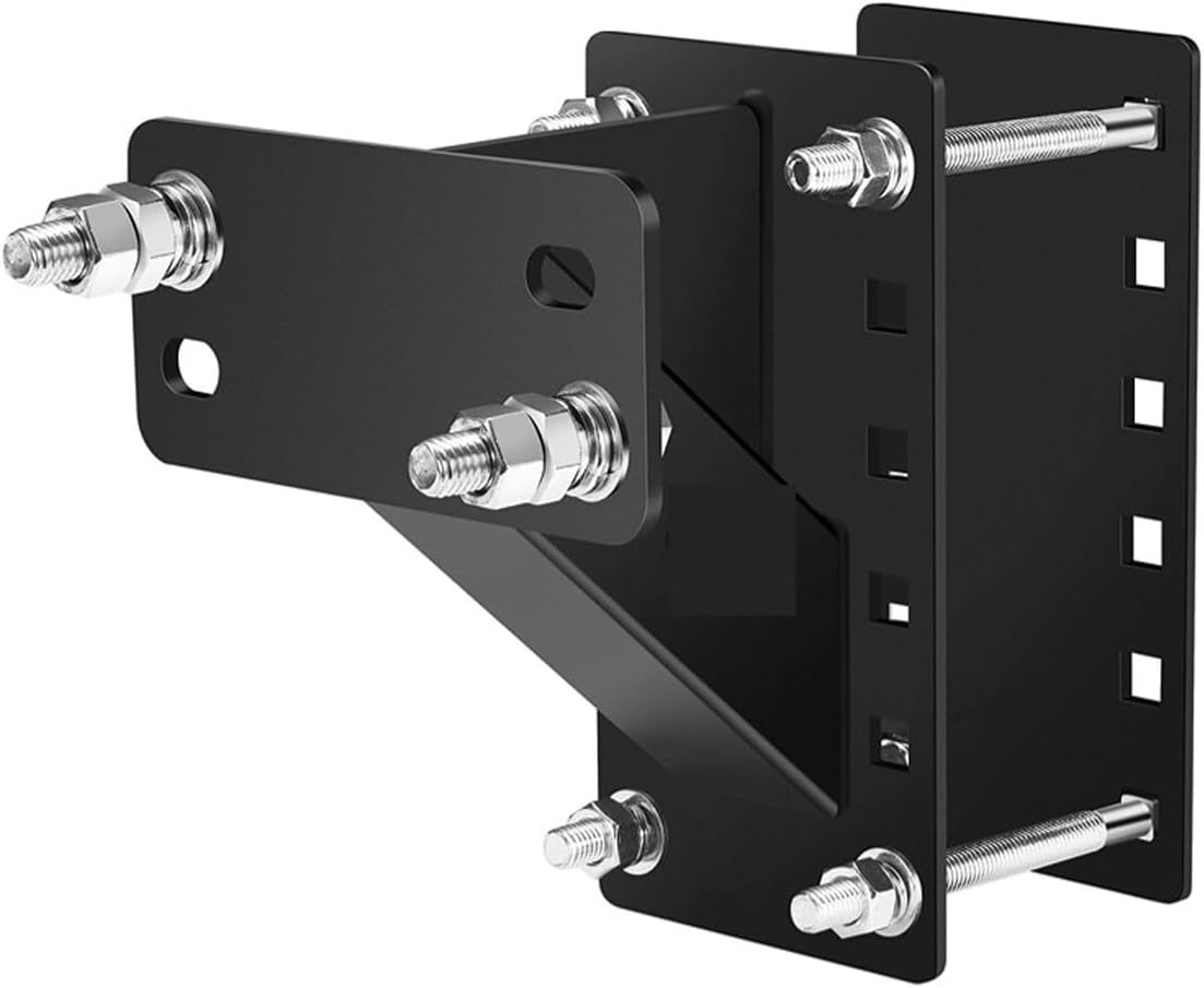 AIMALL Heavy-Duty Spare Wheel Carrier, Adjustable Tyre Holder Bracket, Suitable for Caravan, Boat, and Trailer Use, Robust Metal Construction image number 2