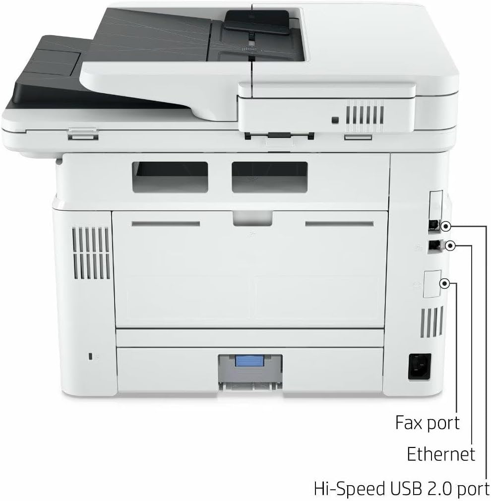 HP 4101FDW Laser Jet Pro MFP Wireless Printer with Fax, White image number 1
