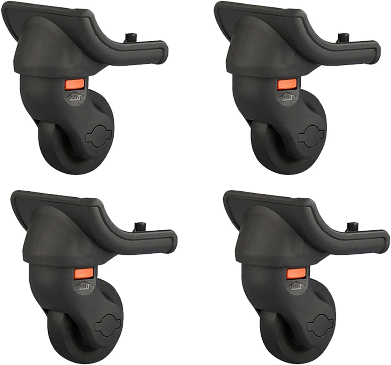 ALL in RED BOX Replacement Luggage Wheels 360 Swivel Luggage Replacement Wheels Suitcase Repairment Wheels image number 4