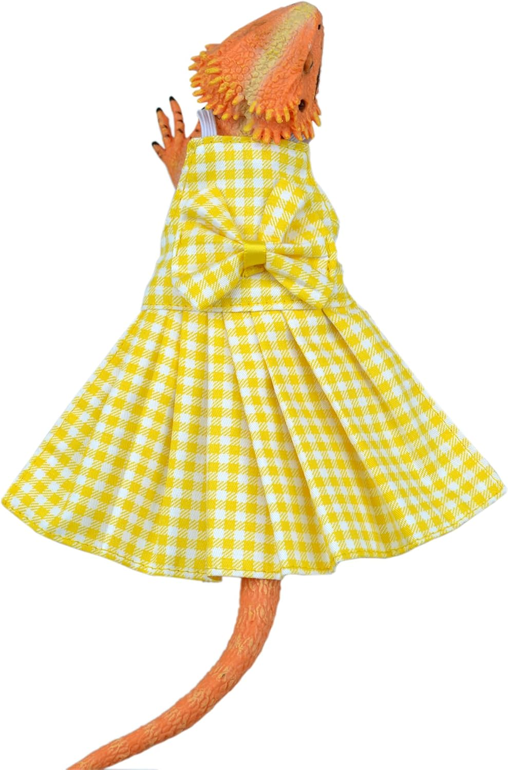 Lizard Clothes for Bearded Dragons Reptile Apparel Accessories Costume for Skin Protection Holiday Photo Party image number 3