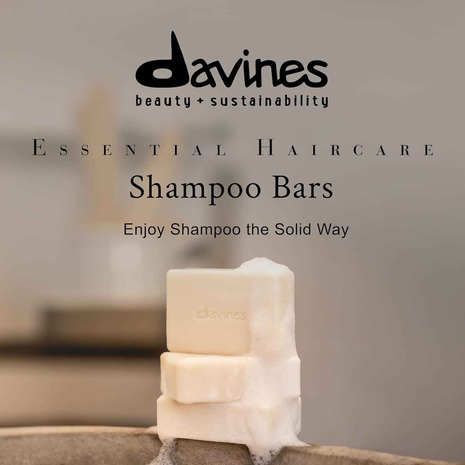 Davines VOLU Shampoo Bar, 100 G. image number 4
