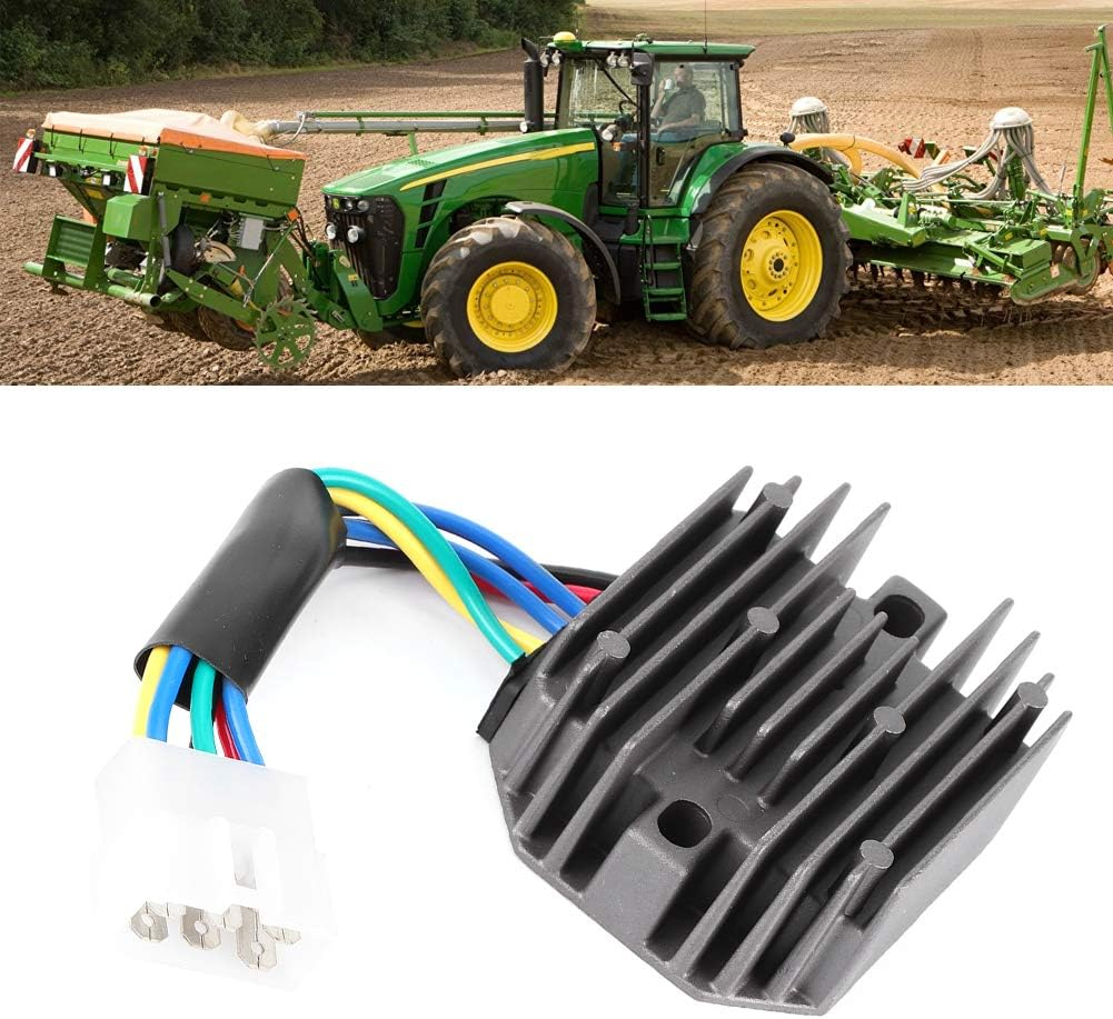 Xtevu 185530 RP201-53710 - Motorcycle Voltage Regulator Rectifier - Compatible with Grasshopper 1822D 718D 721D 721G - Motorbike Accessories image number 4