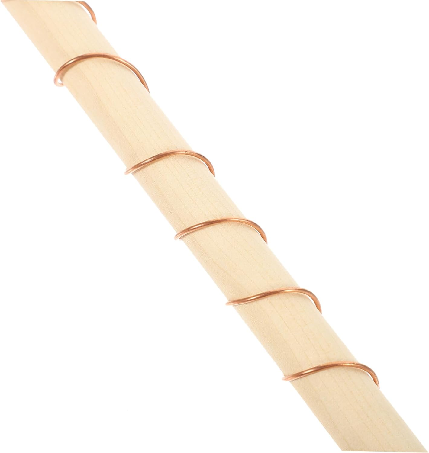 IWOWHERO 4Pcs Gardening Tool Copper Coil Antennas for Plant Stake Vegetable Garden Accessory image number 4