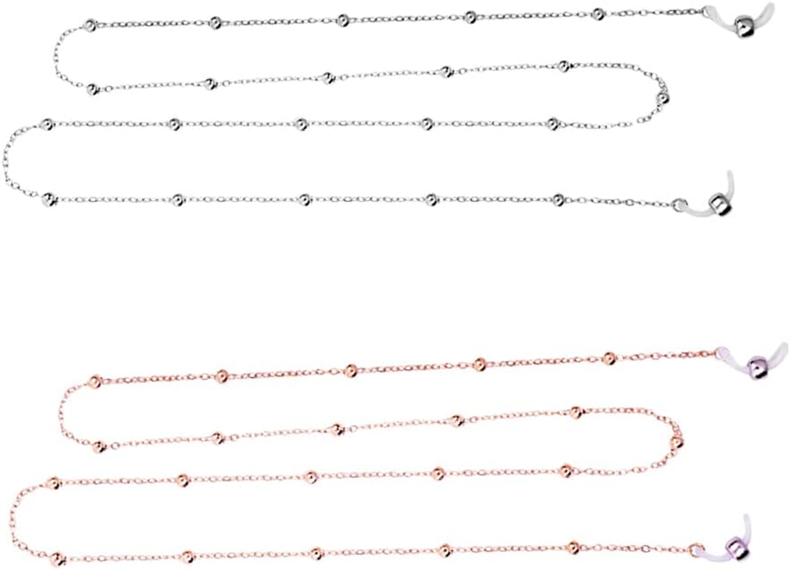 Glasses Chain String Unique Beaded Alloy Retainer Eyewear Accessories Jewelry image number 4