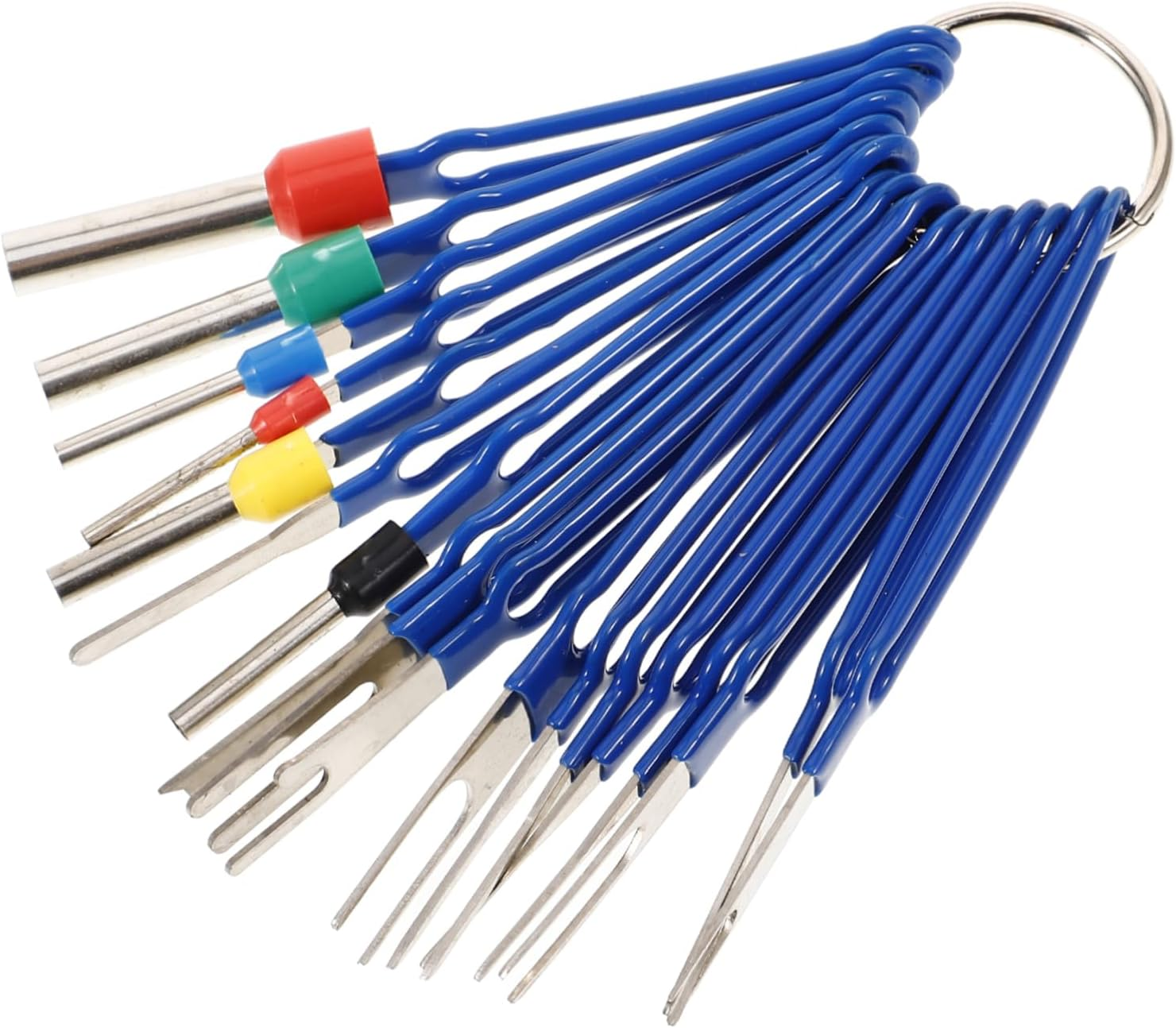 GARVALON 18Pcs Automotive Electrical Tools Kit Terminal Removal Tool Wire Harness Pin Extractor Removal Professional Disassembler image number 5