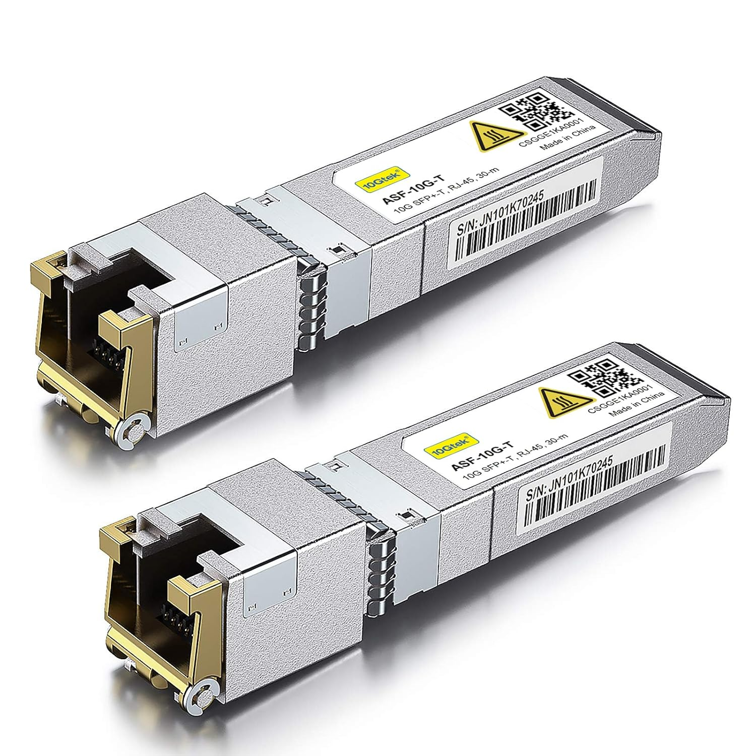 10Gtek ././/- +   Cat.6A Copper Transceiver, Auto-Negotiation SFP+ Ethernet Module, up to 30-Meter, for Cisco SFP-10G-T-X, Ubiquiti Unifi, Netgear and More