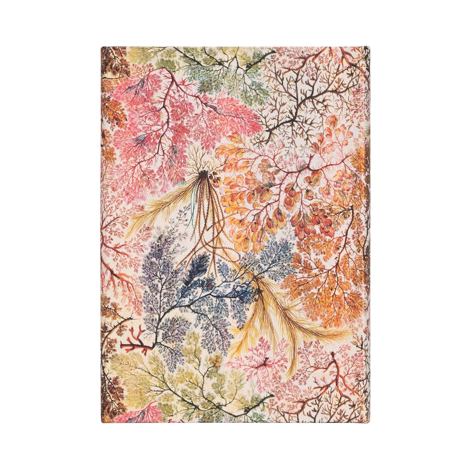 Anemone Lined Hardcover Journal: Hardcover, Wrap Closure, 120 Gsm, Ribbon Marker, Pouch image number 2