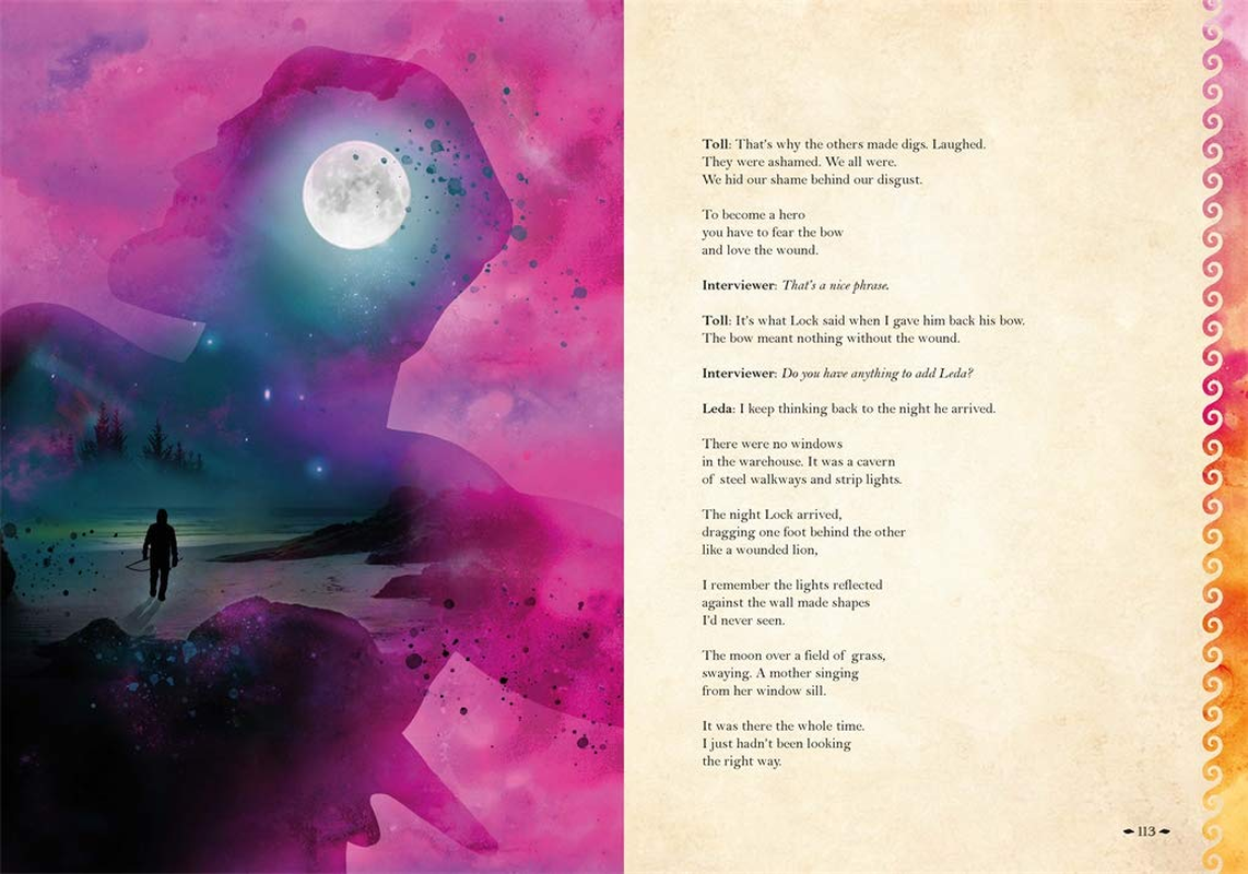 Ink Tales: East of the Sun and West of T: Six Traditional Tales Retold by Six Ground-Breaking Poets image number 1