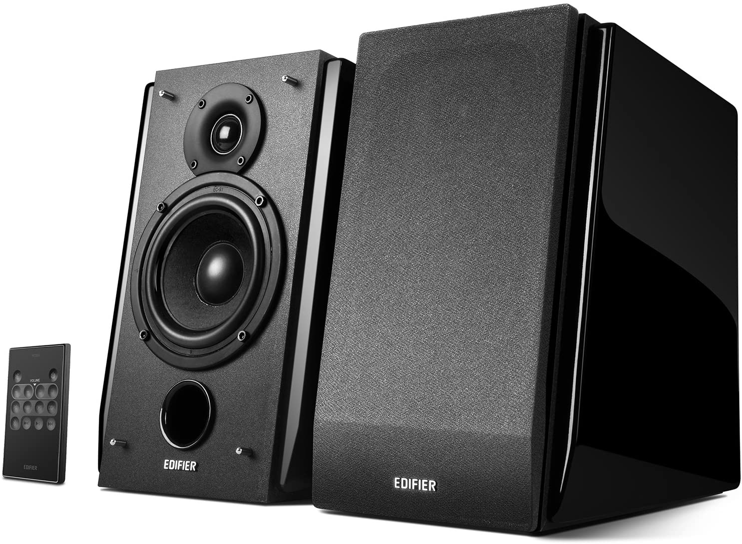 Edifier R1850DB Active Bookshelf Speakers with Bluetooth/Rca/Aux/Optical/Coaxial Input for Pc/Tv/Ps5-2-Way 70W RMS Output - Built-In Amplifier with Subwoofer Line Out image number 4