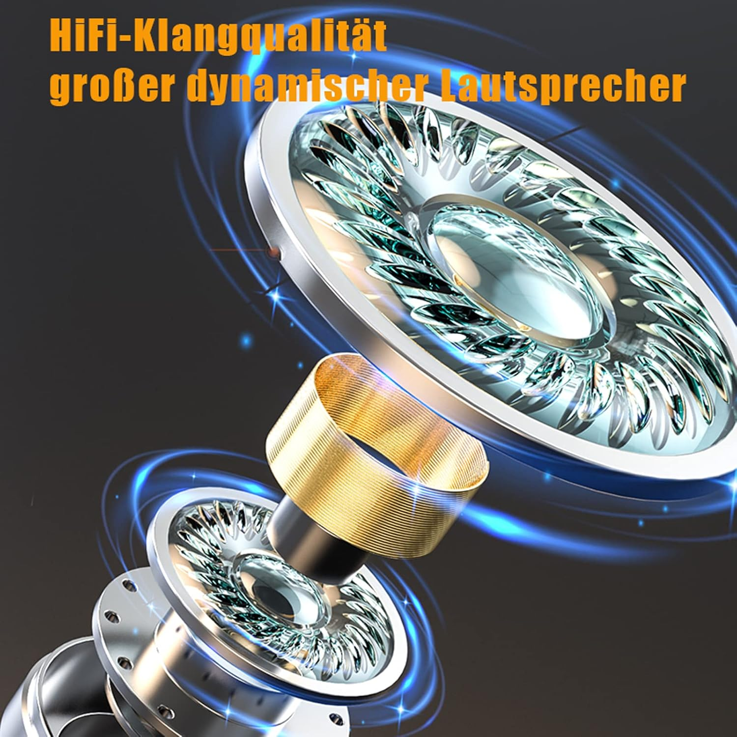 Xmenha Mini Invisible Bluetooth In-Ear Wireless Headphones for Sleeping, Noise Cancelling, Black image number 1