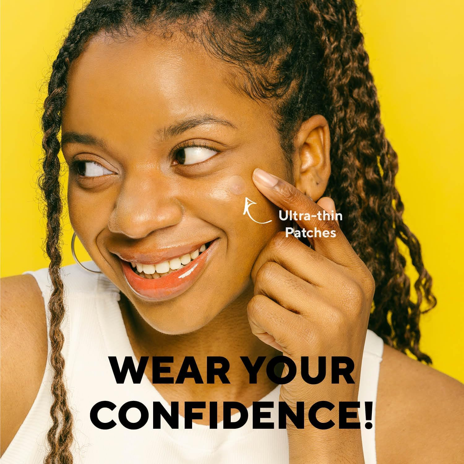 Pimple Patches, 2 Size Hydrocolloid Acne Patch for Zits and Blemishes, Bakuchiol & Aloe Vera, Korean Skin Care, Hassle Free Use &ndash; Dermatology Tested image number 4