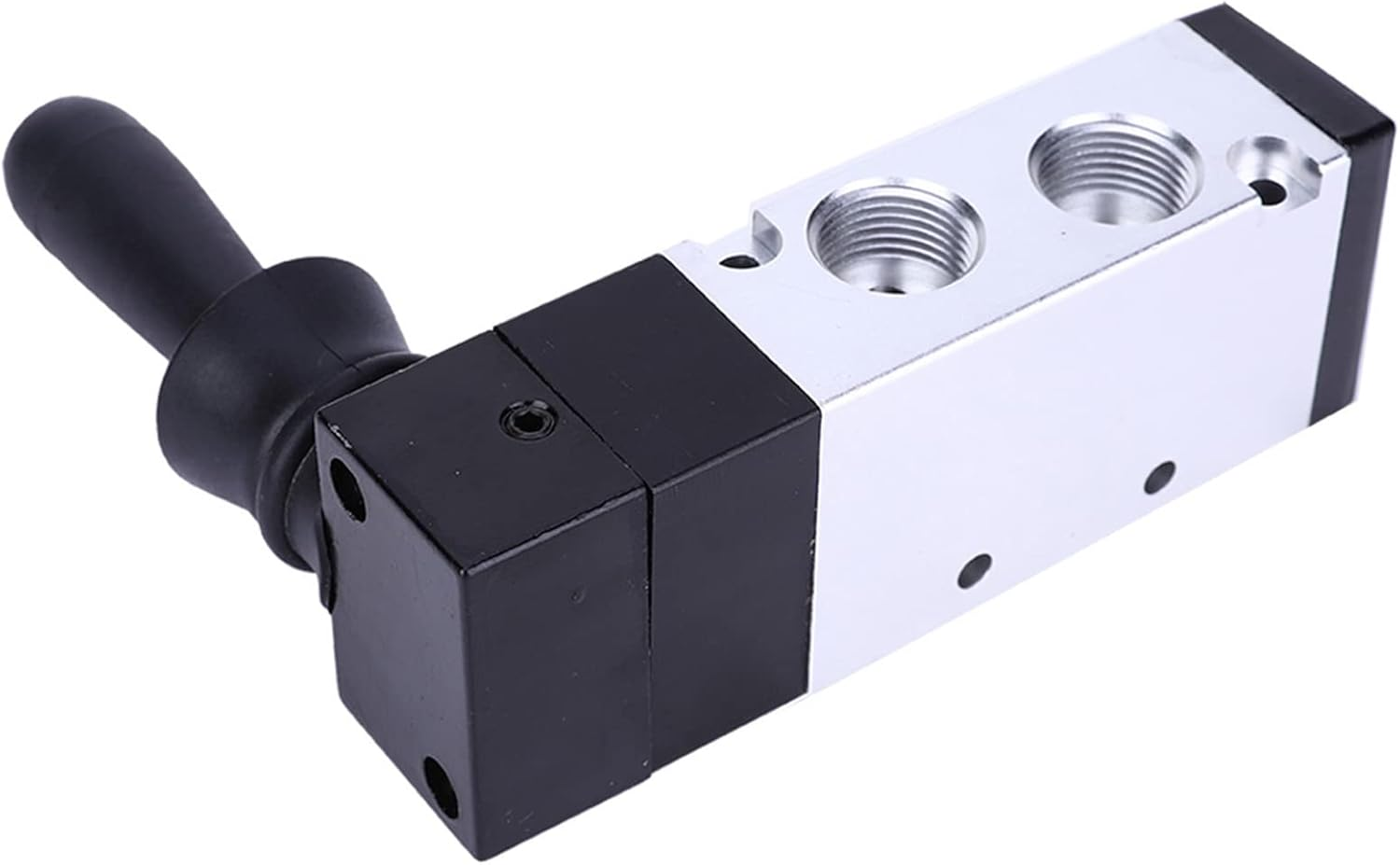 Hyuduo Hand Lever Valve - High Sealingness 5 Port 3 Position Manual Valve for Pneumatic Actuator Components - Excellent (4H330-10) image number 5
