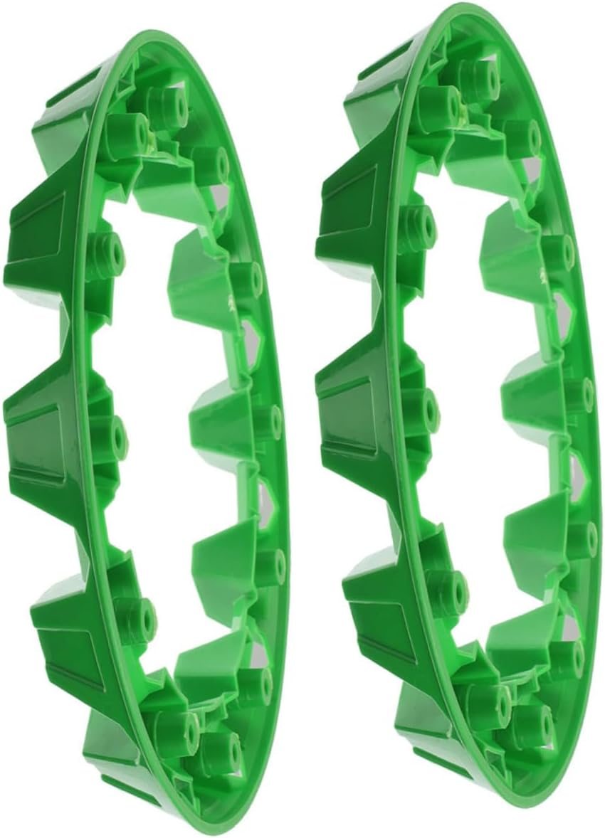 DINHEAROM 2Pcs ATV Wheel Hub Covers Durable Plastic Rim Caps for off Road Vehicles Protective Wheel Center Hub Covers for Versatile ATV Models image number 6