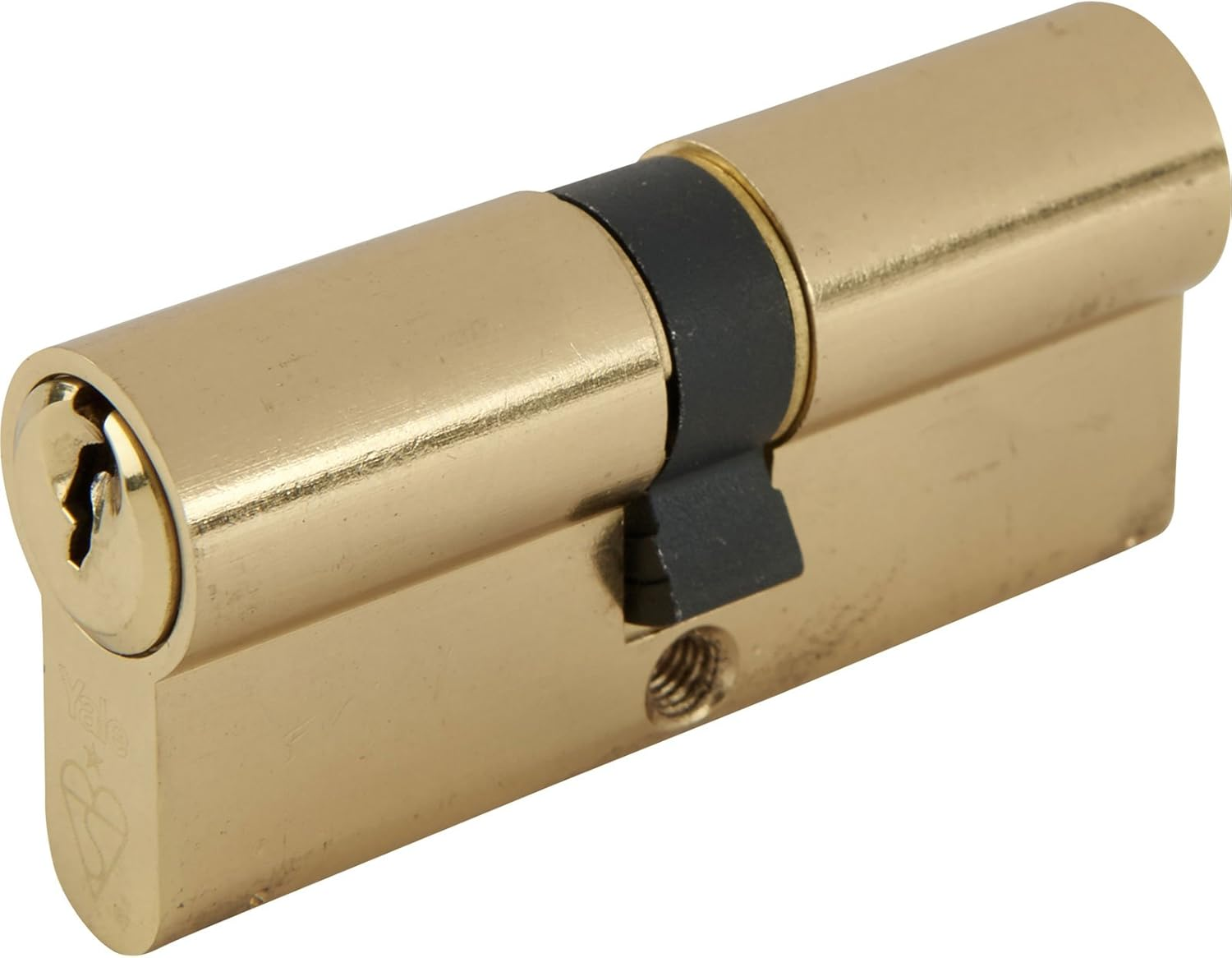 Yale PKM3545-PB Euro Double 1 Star Kitemarked Cylinder, 3 Keys Supplied, High Security, Visi Packed, Suitable for All Door Types, Brass Finish, 35:10:45 (90 Mm) image number 6