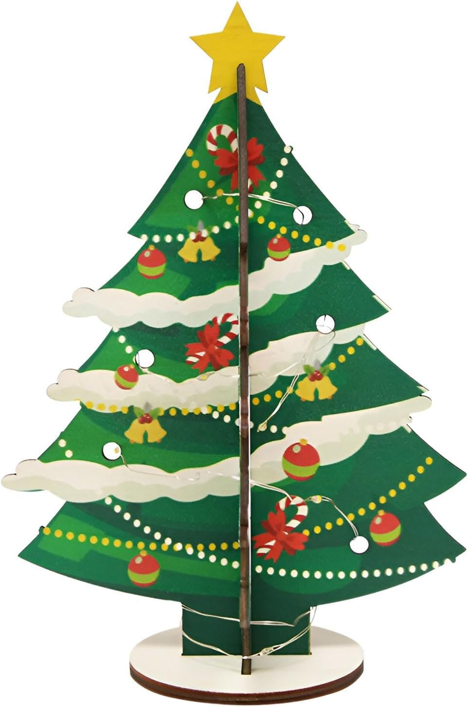 Wooden Christmas Tree Decoration, Wooden Christmas Trees, Wooden Christmas Tree Table Decoration, Rustic Christmas Tree Farm Table Decor for Christmas Parties image number 1