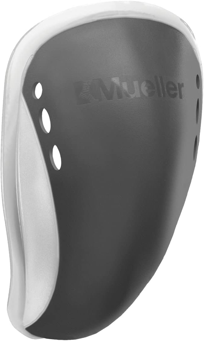 Mueller Adult Athletic Supporter with Flex Shield Cup, White/Gray, Medium image number 4