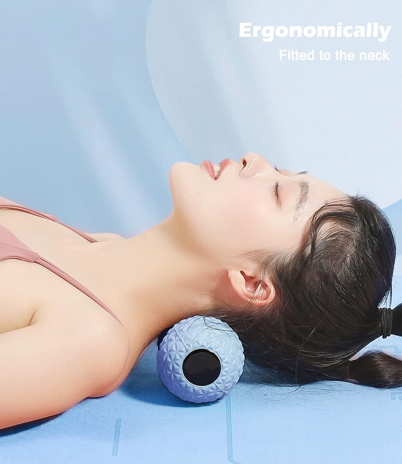 Peanut Massage Ball, Double Lacrosse Massage Roller Ball for Deep Tissue Muscle Massage, Physical Therapy, Myofascial Release, Trigger Points, Muscle Knots, and Yoga Therapy image number 6