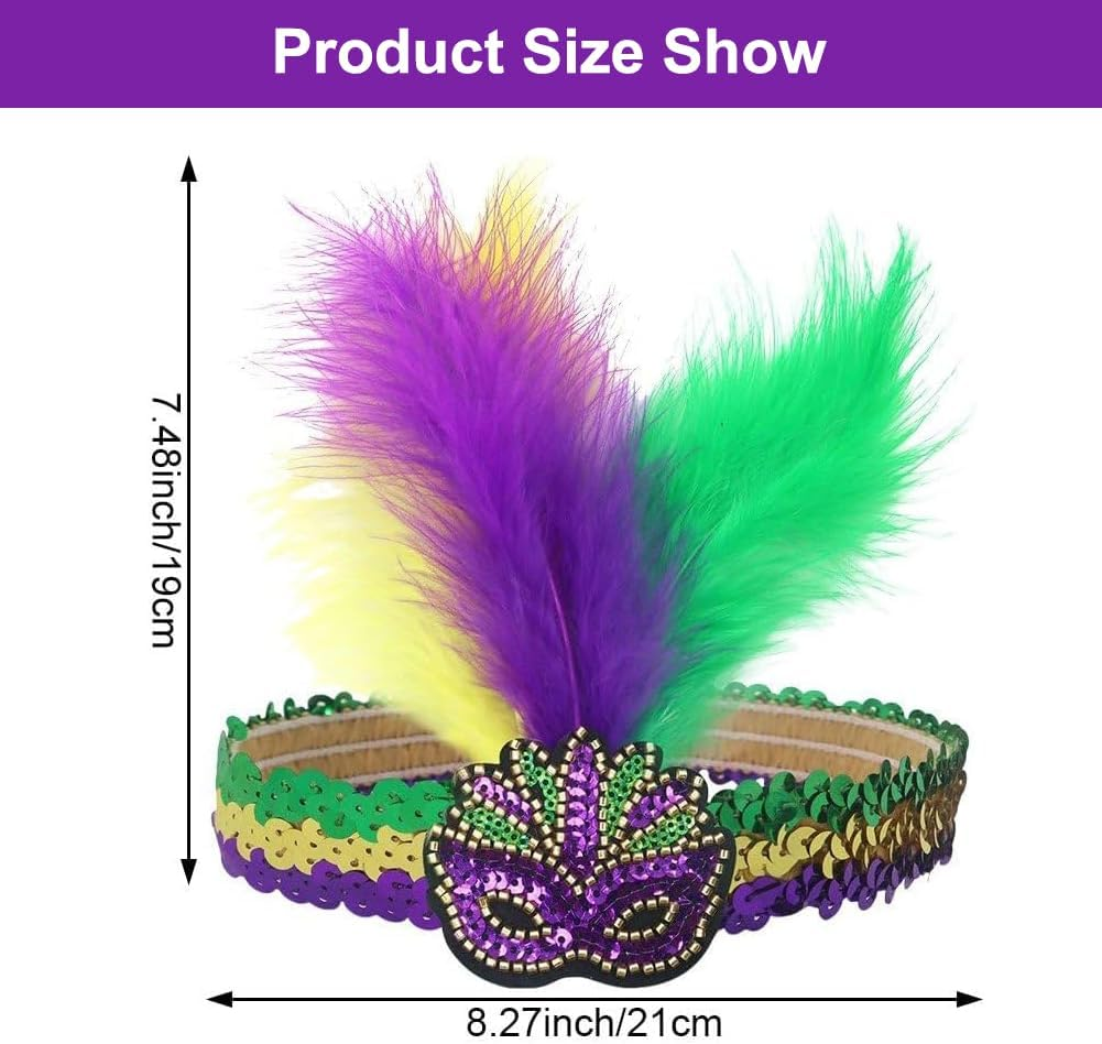 Carnival Headpiece, Colourful Feather Hair Bands, Feather Headband, Wedding Headpiece, Women'S Parrot Costume, Colourful Feathers Fascinator