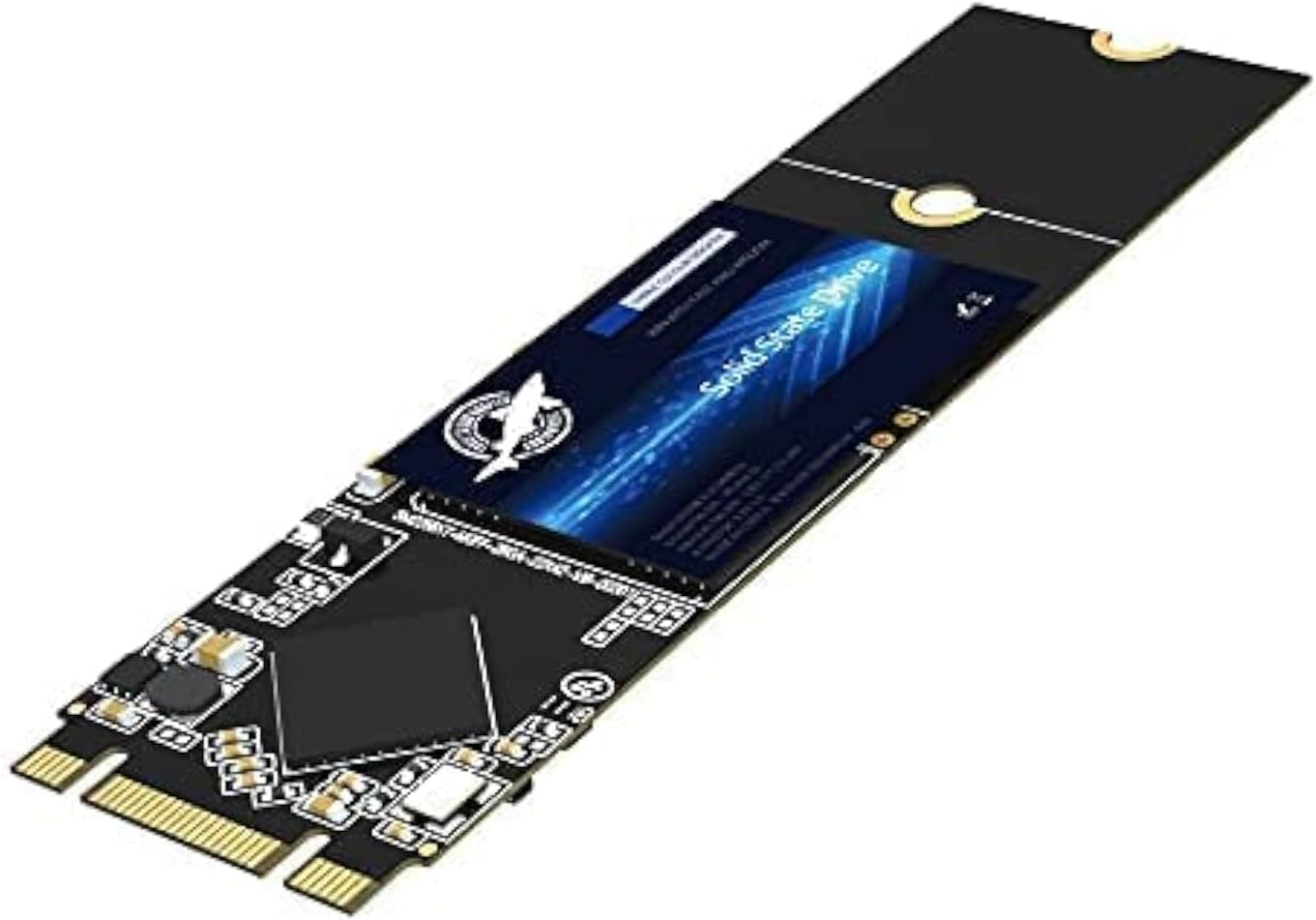 Dogfish SATA SSD 4TB M.2 2280 NGFF SATA 3 (6Gb/S), 3D NAND TLC B&M Key Internal Solid State Drive - Compatible with Desktop PC Laptop (M.2 2280 4TB) image number 6