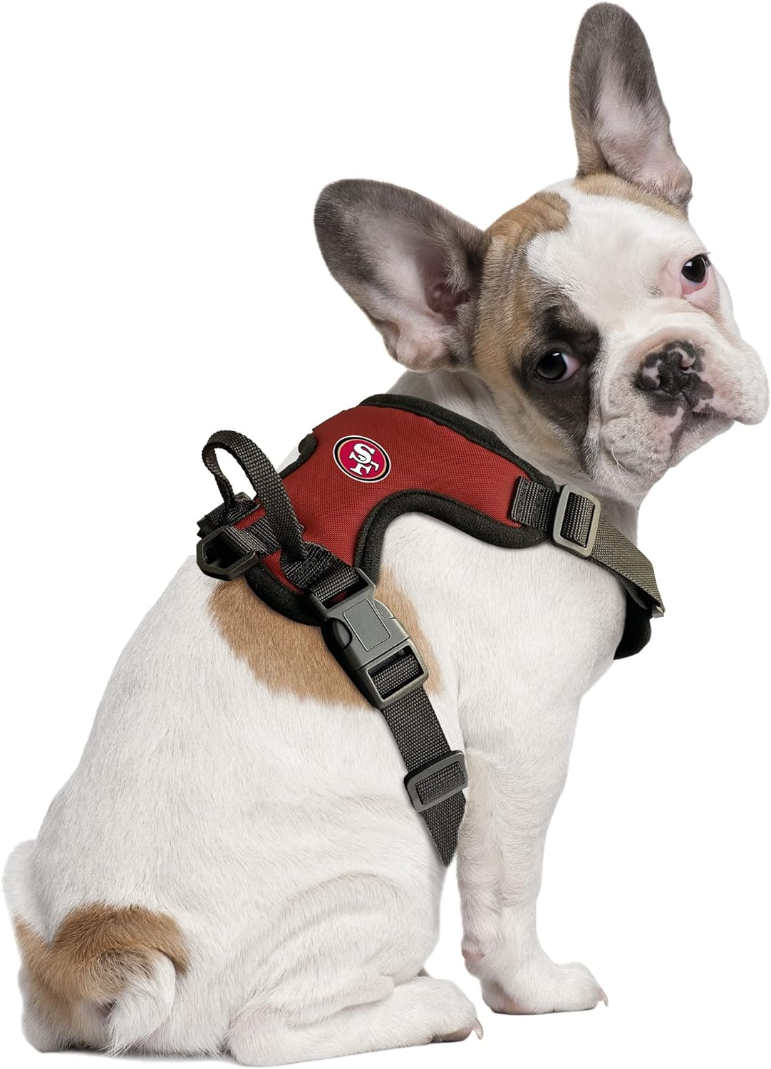 Littlearth San Francisco 49Ers NFL Front Clip Pet Harness image number 1