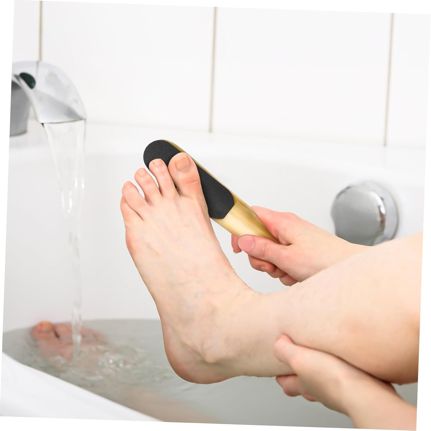 Vaguelly 40Pcs Gentle Foot File Sandpaper Callus Remover Pedicure Tool Portable Foot Planer image number 5