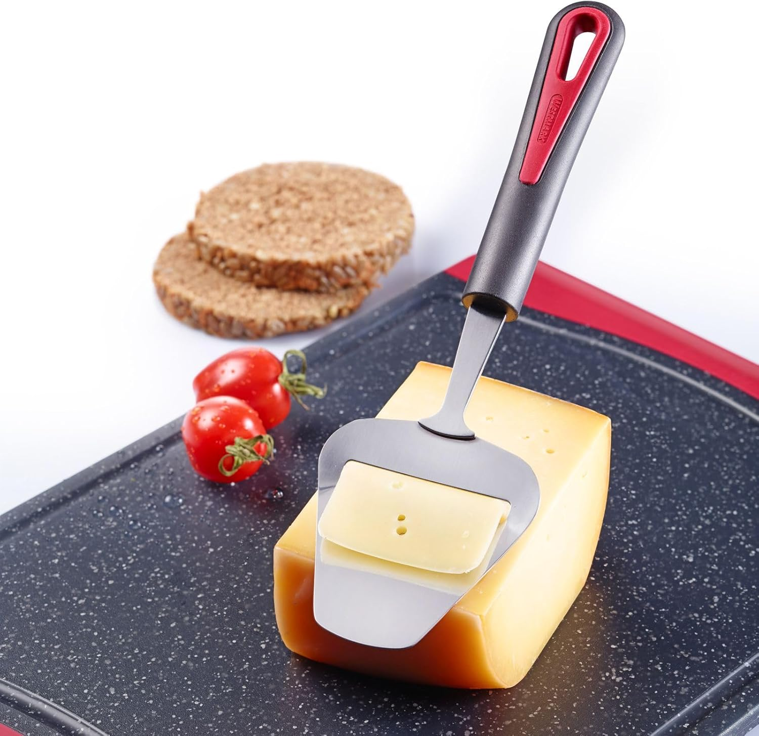 Westmark Gallant Cheese Slicer, Red/Black, 29262270 image number 6
