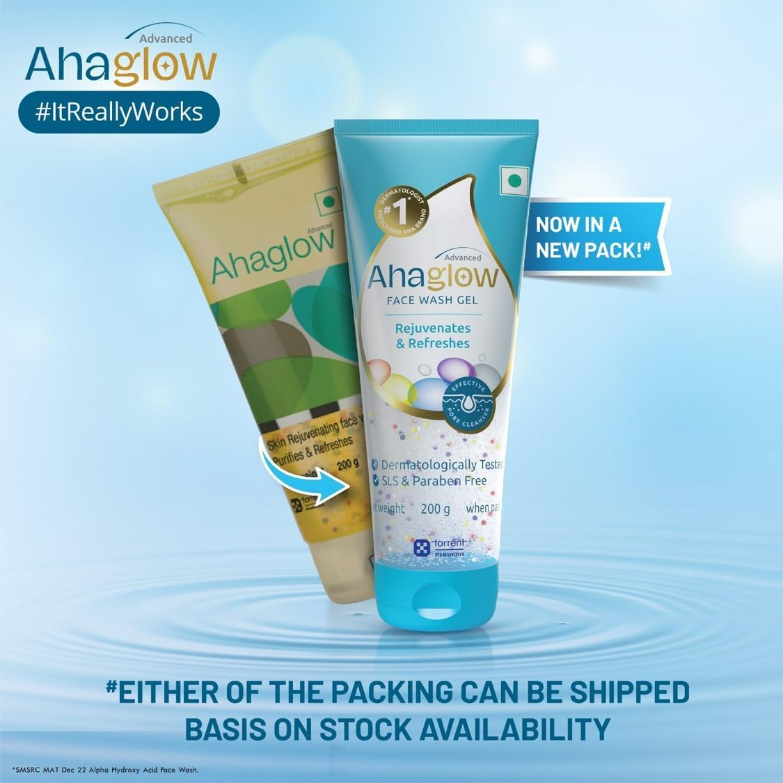 AHAGLOW FACE WASH 200GM PACK of 2 image number 6