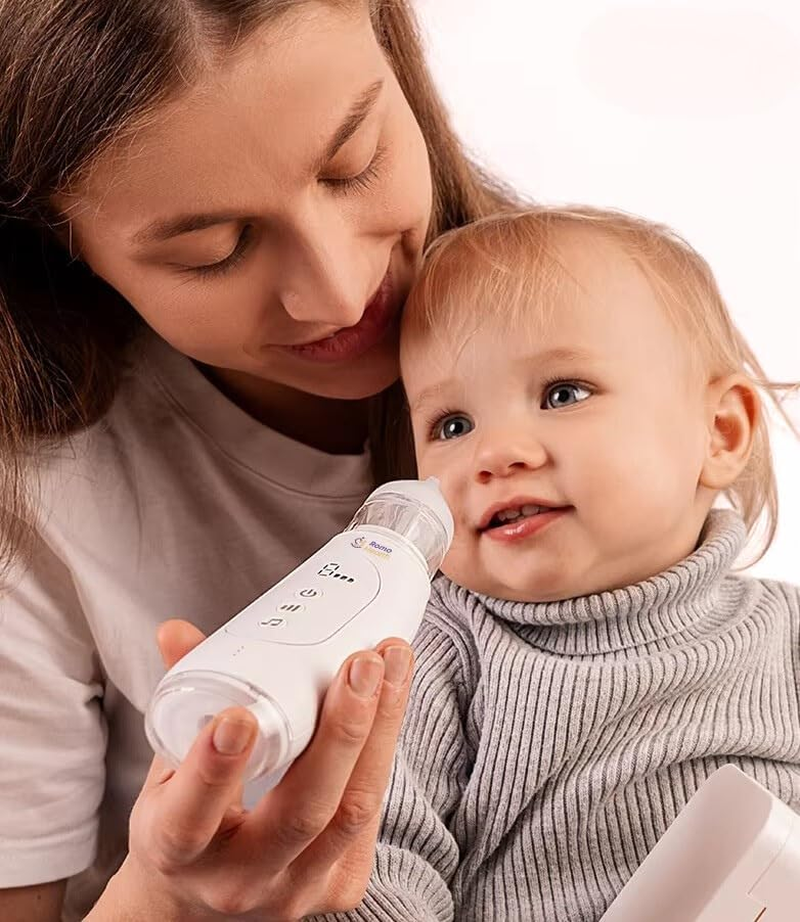 Electric Nasal Aspirator for Infants and Toddlers, Nose Cleaner, Mucous/Snot/Booger Sucker image number 2