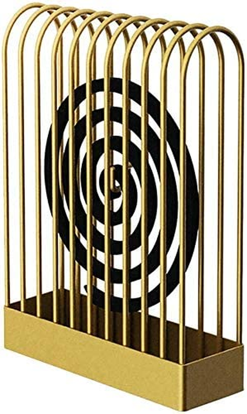 NTY Portable Mosquito Coil Holder, Retro Birdcage Design Insect Mosquito Coil Holder for Home, Pool Side, Patio, Deck image number 1