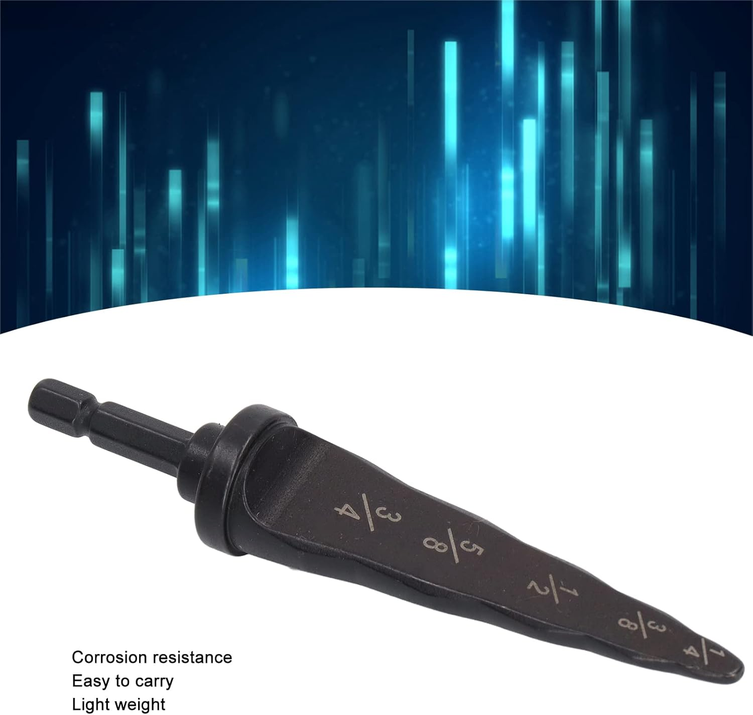 5 N 1 Carbon Steel Tube Expander Kit, Manual Pipe Swaging Punch Tool with Storage Box for HVAC Line Repairs Automotive Pipe Adjustments image number 6