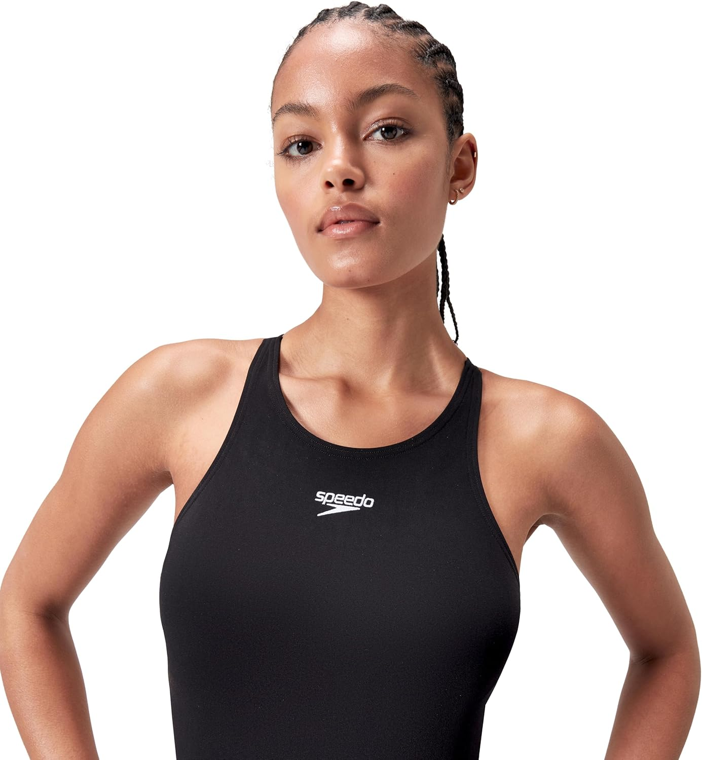 Speedo Damen Endurance+ Badeanzug Mit V-R&uuml;ckenausschnitt Athletische Passform Fitnessschwimmen Badeanzug image number 6