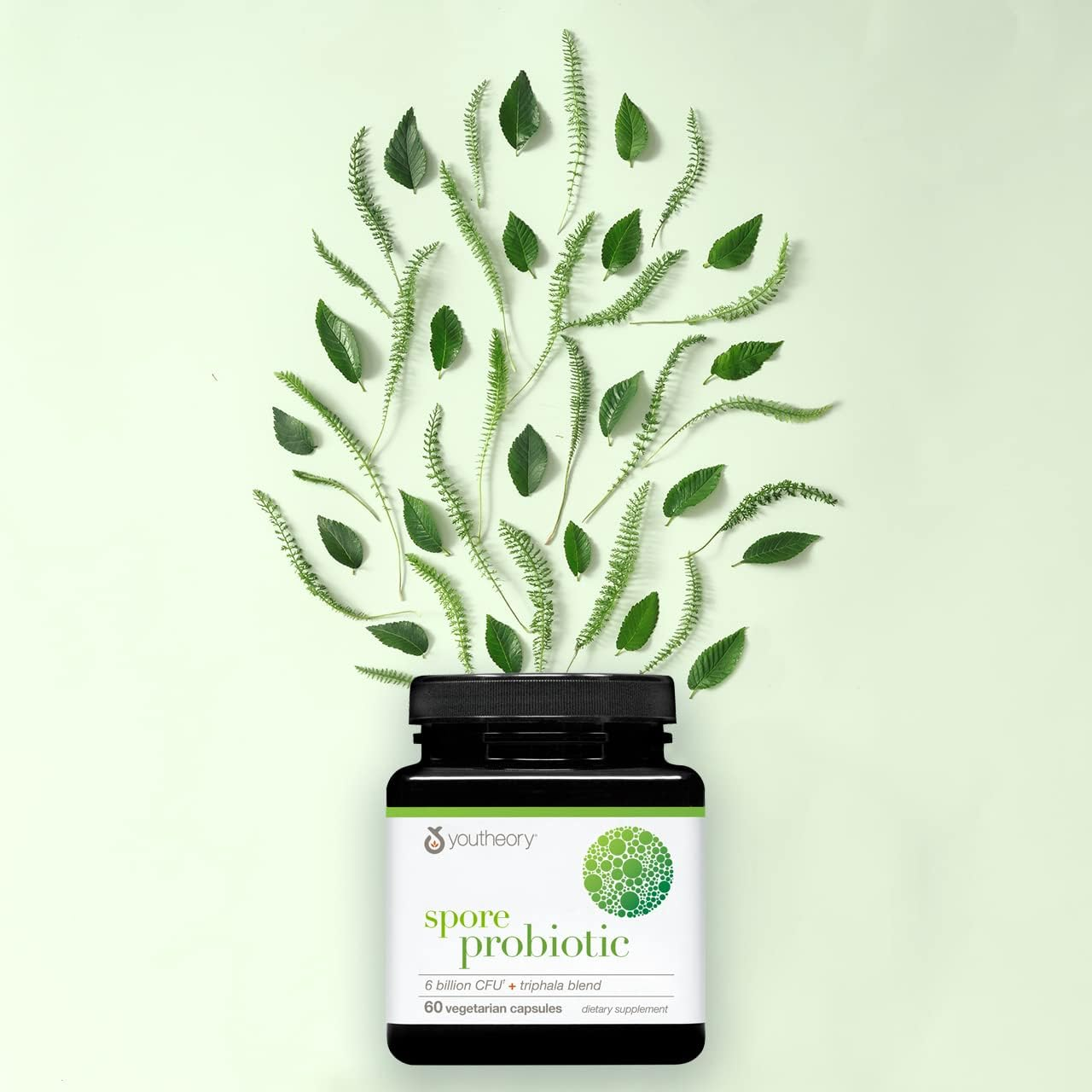 Youtheory Spore Probiotic Advanced, Black, 60Count image number 5