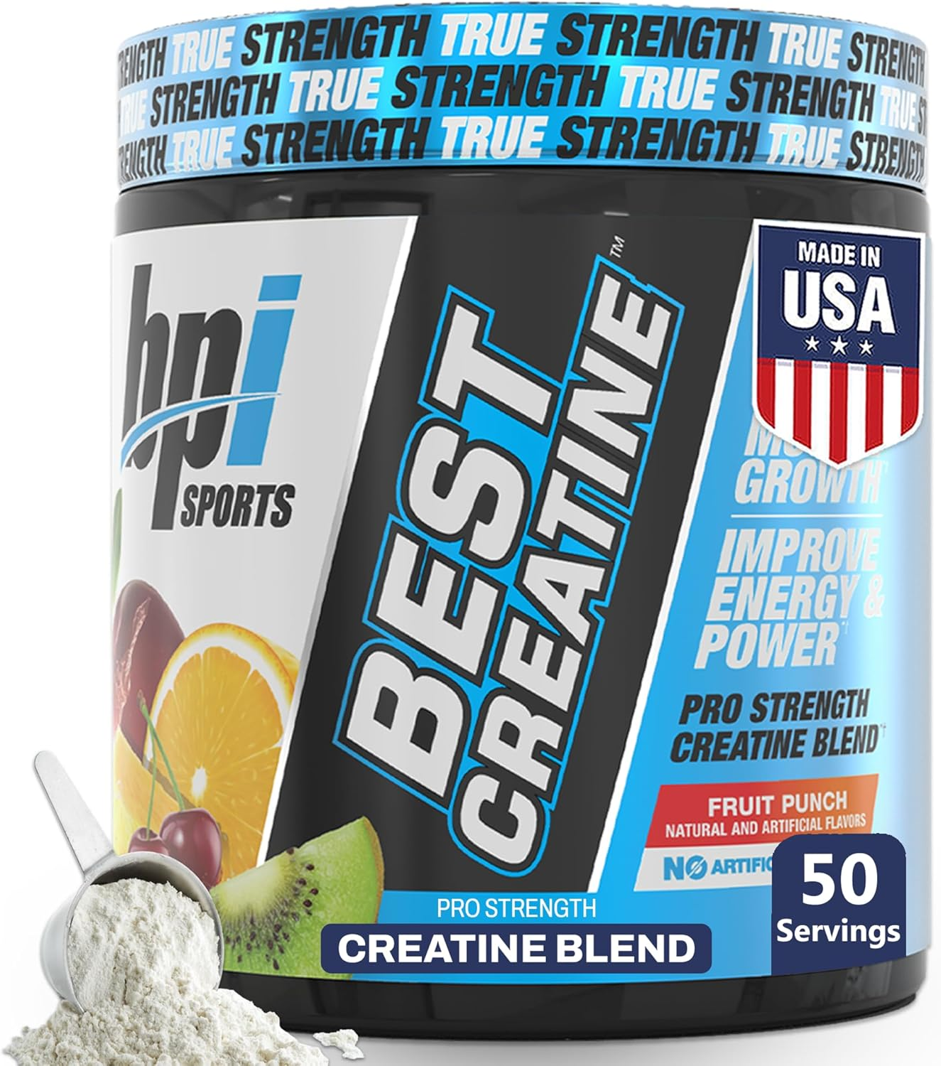 BPI Sports Best Creatine, 50 Servings, Fruit Punch, 0.3 Kilograms image number 2