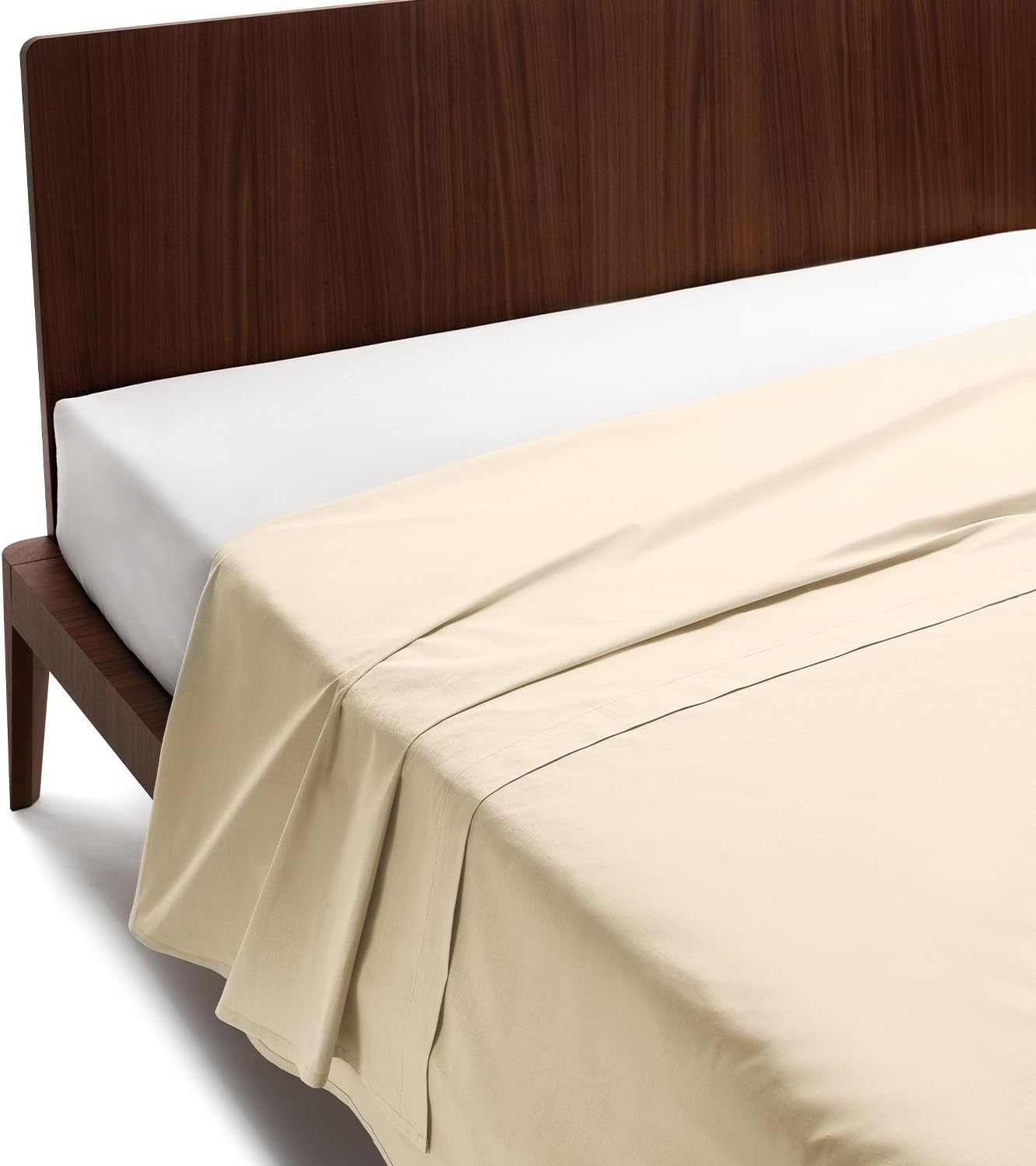 Guzzini Classic &ndash; Double Bed Linen 180 X 280 Cm, 100% Oekotex Certified Percale Fresh and Breathable, Double Bed Sheet for Soft Durable Bedding