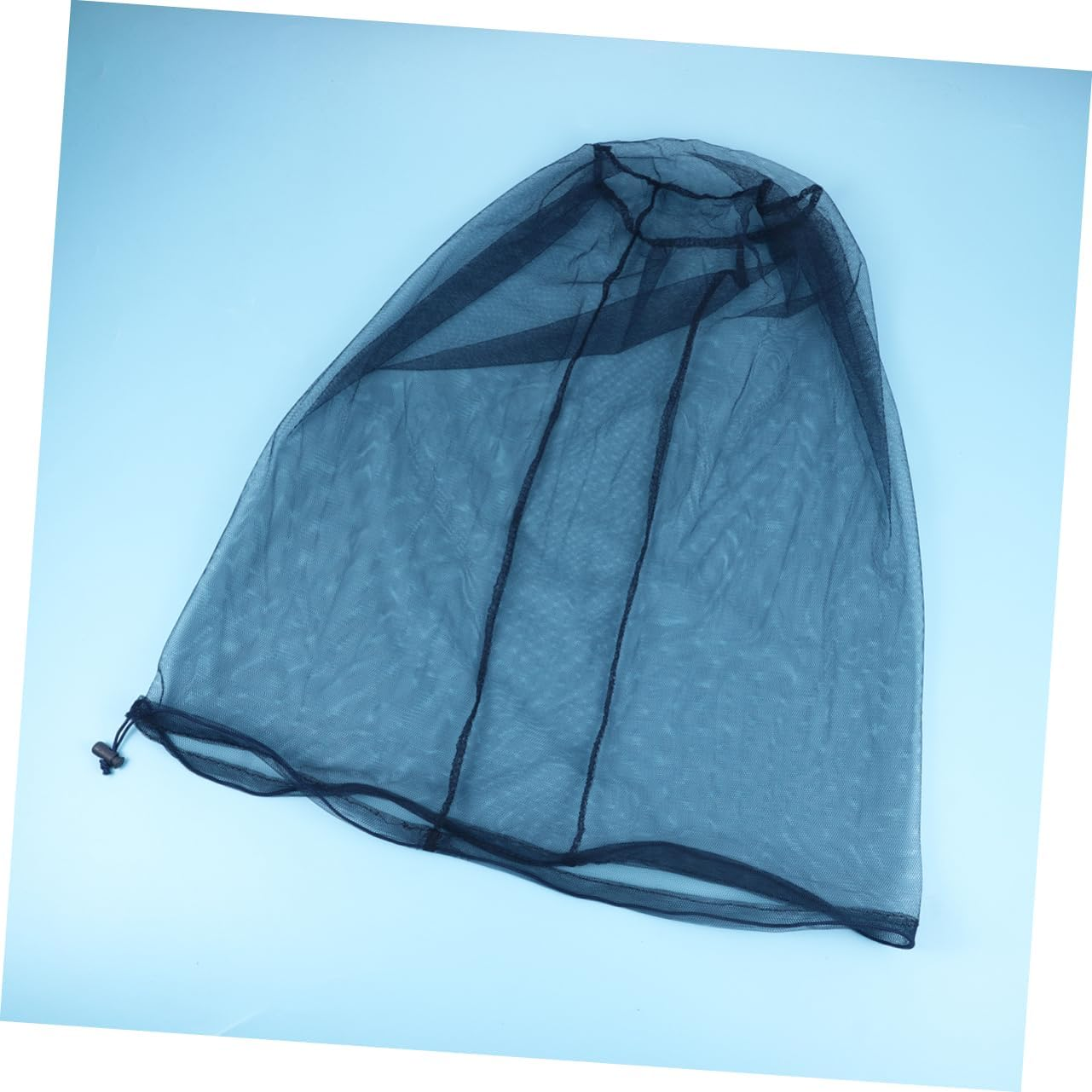 POPETPOP Flexible Outdoor Cap with Mesh Face Protector for Camping Fishing Hiking Blue Bug Net Hat for Insect Protection for Travel and Outdoor Activities - Blue image number 2