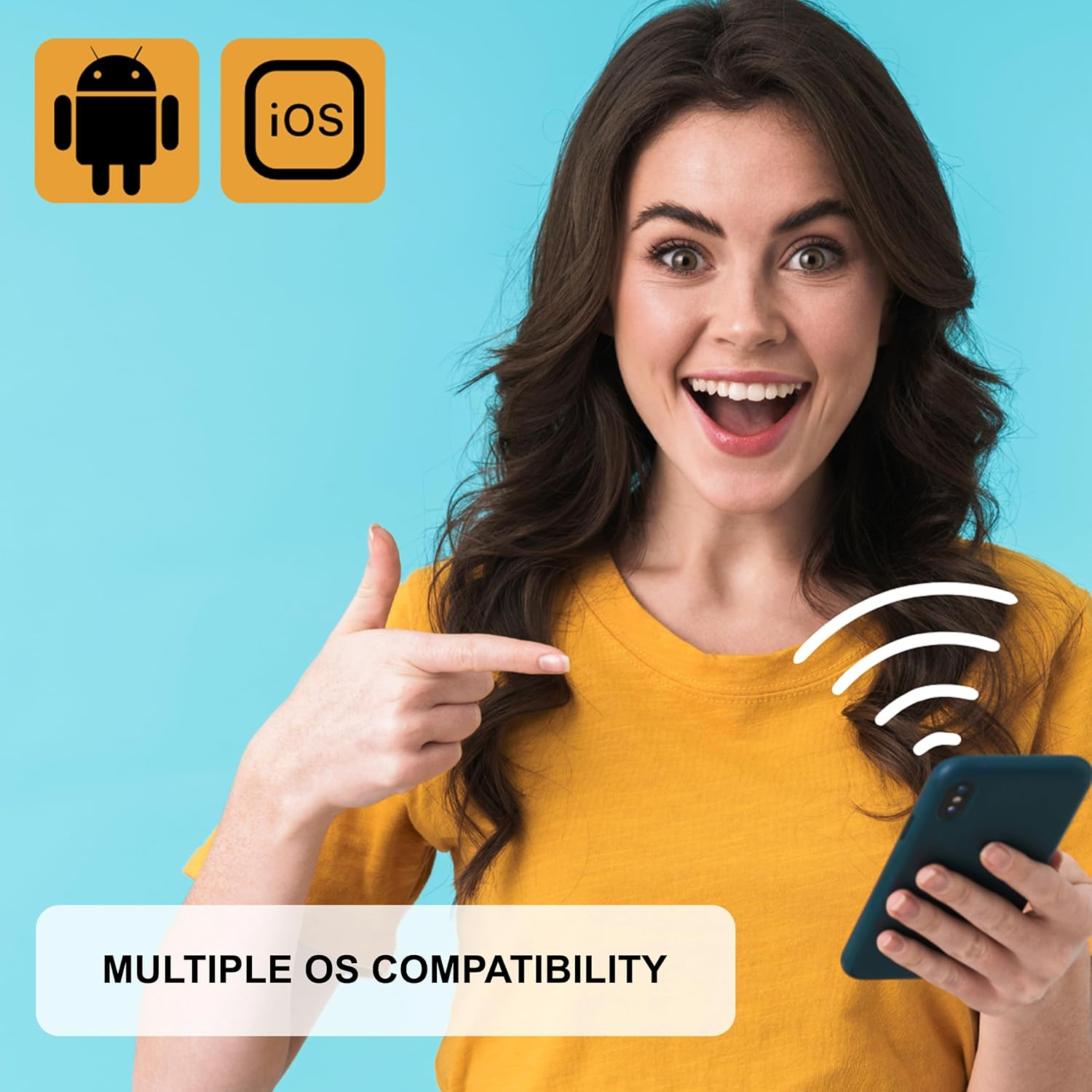 Camkix Bluetooth Camera Shutter Remote Control for Smartphones Create Amazing Photos and Selfies White - 2 Pack - Red  Blue image number 4