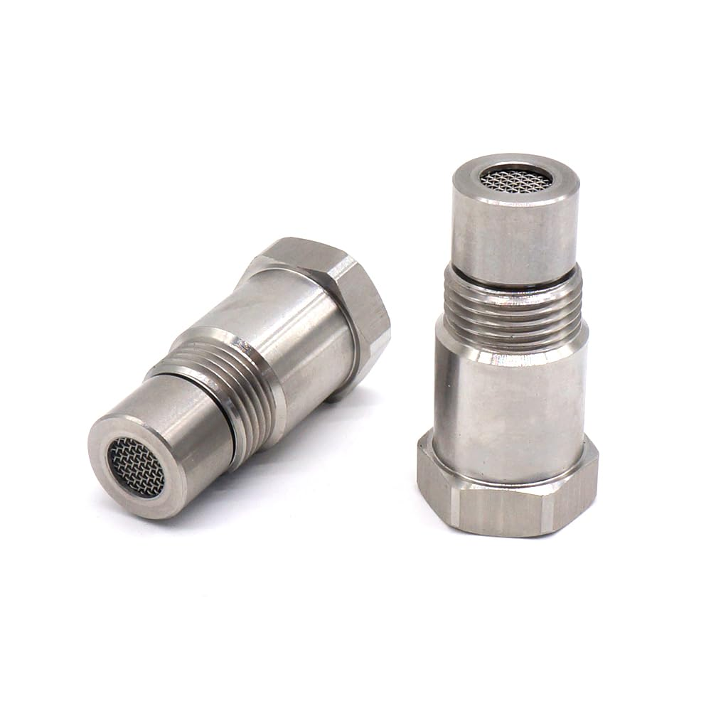 TOOLSAGE 2Pcs Oxygen O2 Sensor Spacer Adapter Catalytic Converter Fix Check Engine Light Adapter Accessories image number 5